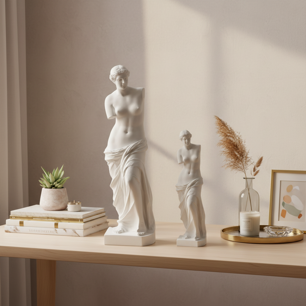 Escultura Mitologia Grega em Resina – Decoração Clássica