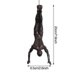 Escultura Decorativa Homem Escalando Estilo Industrial Retro em Resina para Parede