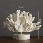 Escultura Decorativa Coral Artificial