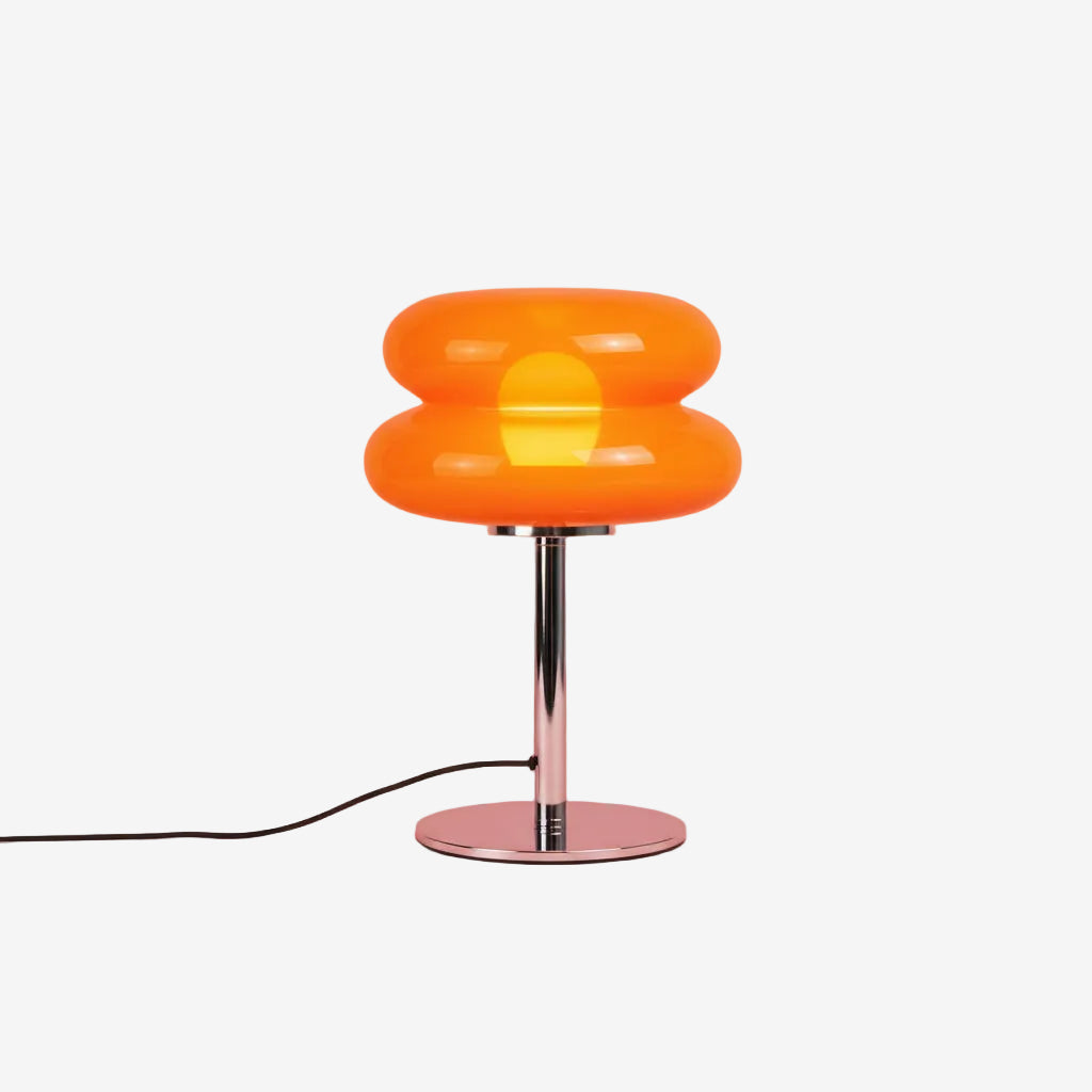 Luminária de Mesa Design Moderno com cúpula plástica. Design cogumelo, regulagem de 9 níveis de brilho para quarto e sala.