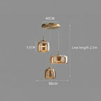 A Luminária Pendente WAD é a escolha perfeita para quem deseja unir design sofisticado e iluminação aconchegante. Produzida com vidro moldado a quente.