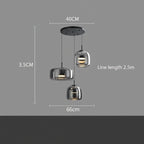 A Luminária Pendente WAD é a escolha perfeita para quem deseja unir design sofisticado e iluminação aconchegante. Produzida com vidro moldado a quente.