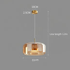 A Luminária Pendente WAD é a escolha perfeita para quem deseja unir design sofisticado e iluminação aconchegante. Produzida com vidro moldado a quente.