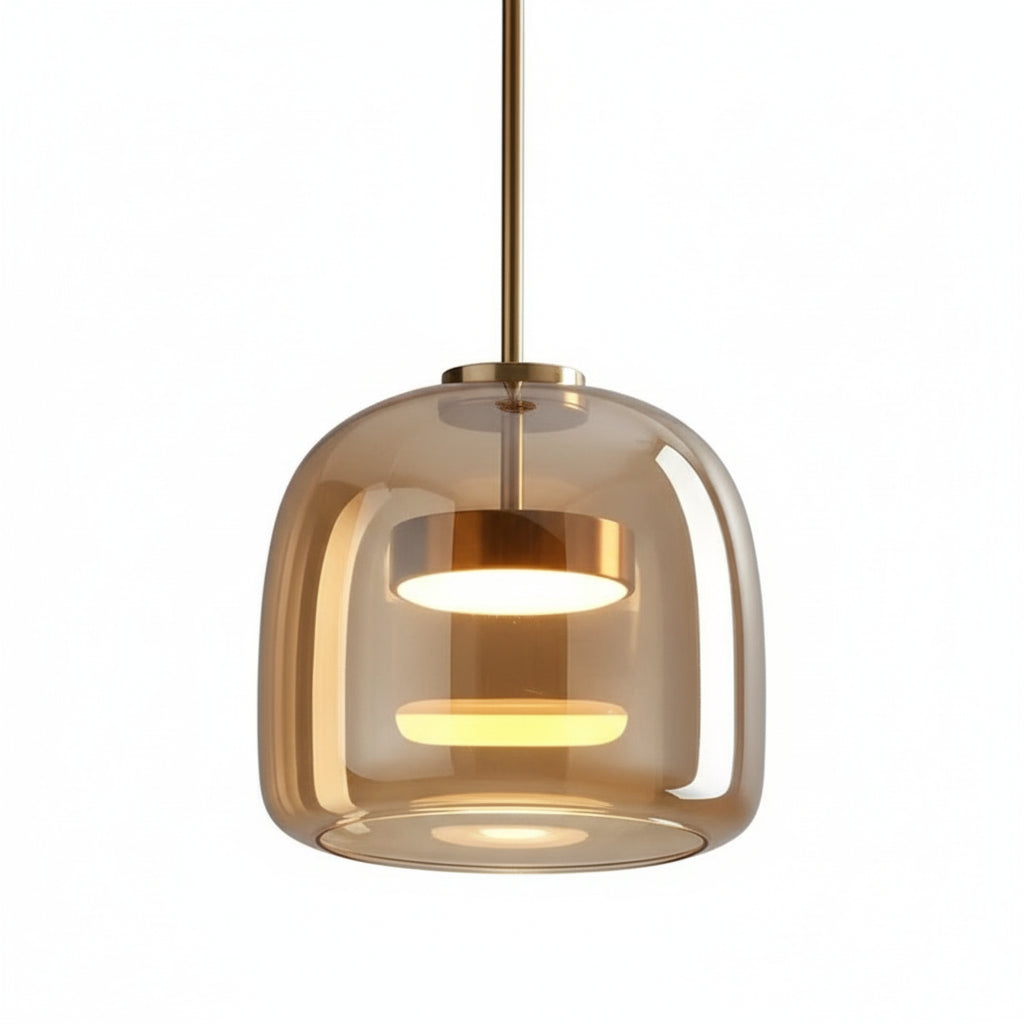 A Luminária Pendente WAD é a escolha perfeita para quem deseja unir design sofisticado e iluminação aconchegante. Produzida com vidro moldado a quente.