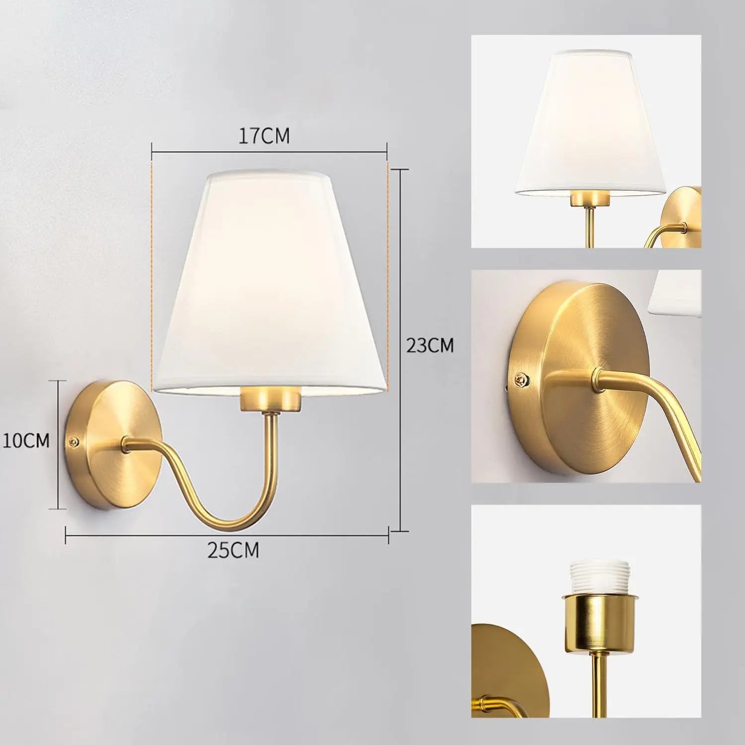 Arandela de Parede Modelo Cind, uma peça sofisticada que combina design contemporâneo, durabilidade e iluminação acolhedora.