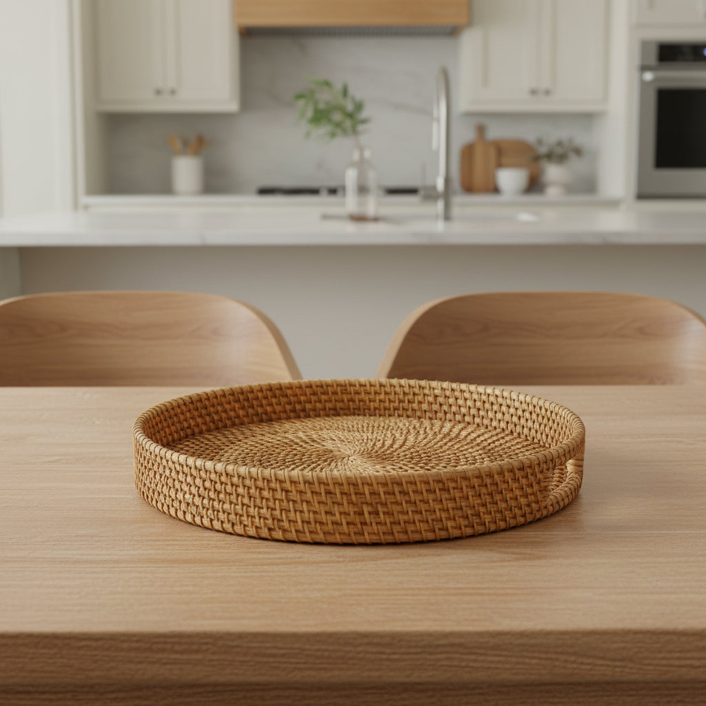 A Bandeja Rattan Eco Living é a escolha perfeita para quem busca unir estilo e sustentabilidade.
