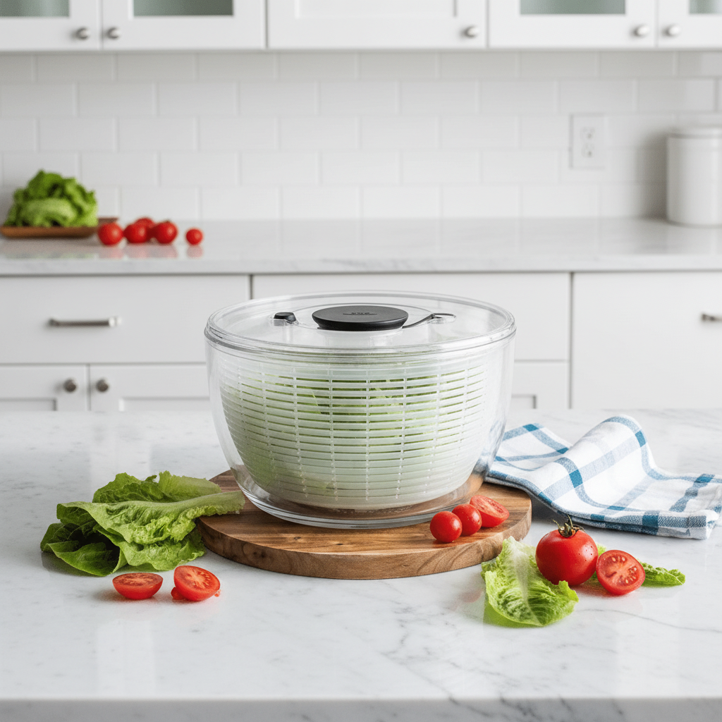 Dimensões da centrífuga lava e seca salada 6L Premium ViaHome