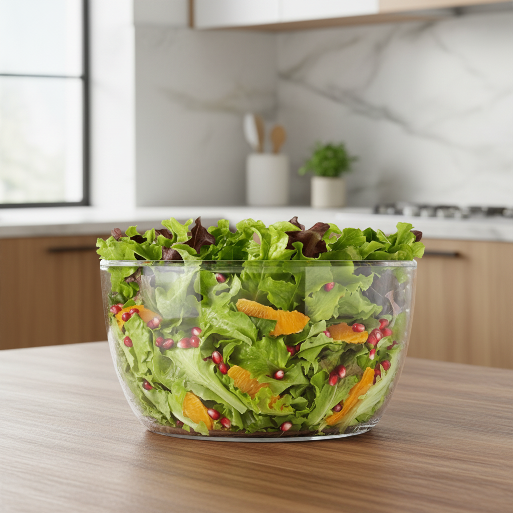 Lava e Seca Salada 6L Premium – Centrífuga ViaHome