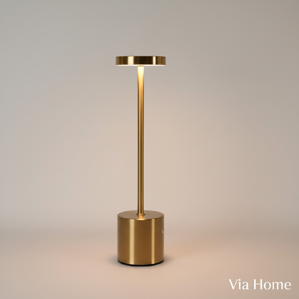 Luminária de Mesa Abajur Cabeceira Escrivaninha LED 3 em 1