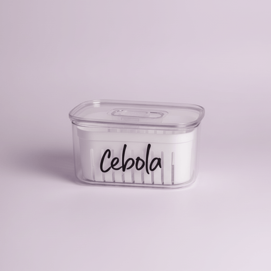 Organizador Clear Fresh com Cesto