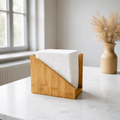 Porta Guardanapo de Bambu Grande para Mesa