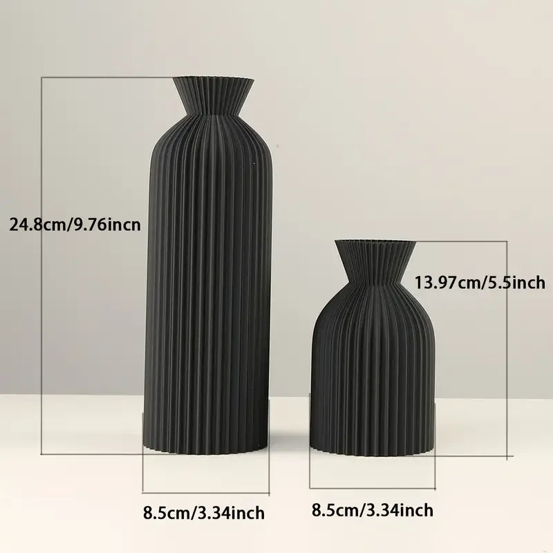 O vaso decorativo Elegant Chic traz estilo moderno e minimalista para qualquer ambiente. Produzido em impressão 3D.
