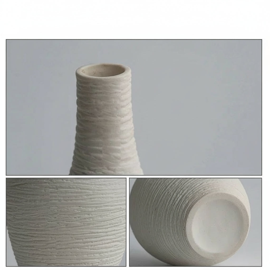 O Vaso de Cerâmica Luxury Narrow é aquela peça que dá vida à decoração com um toque de sofisticação discreta.