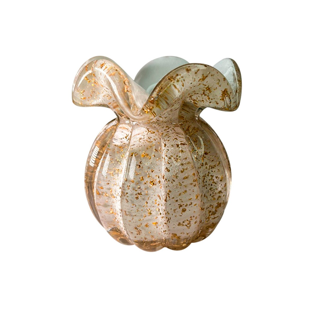 Vaso Murano Trouxinha Cristal Enfeite Decoração Casa Flor Mesa
