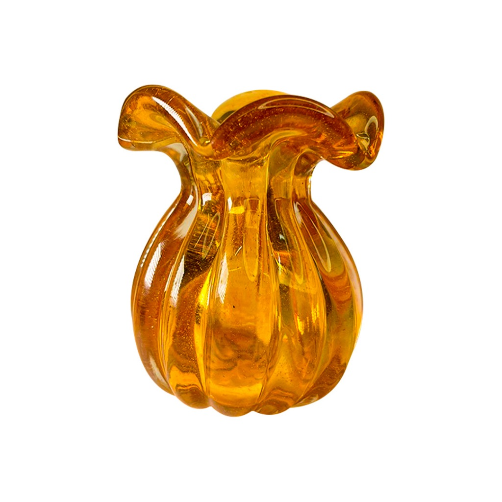 Vaso Murano Trouxinha Cristal Enfeite Decoração Casa Flor Mesa